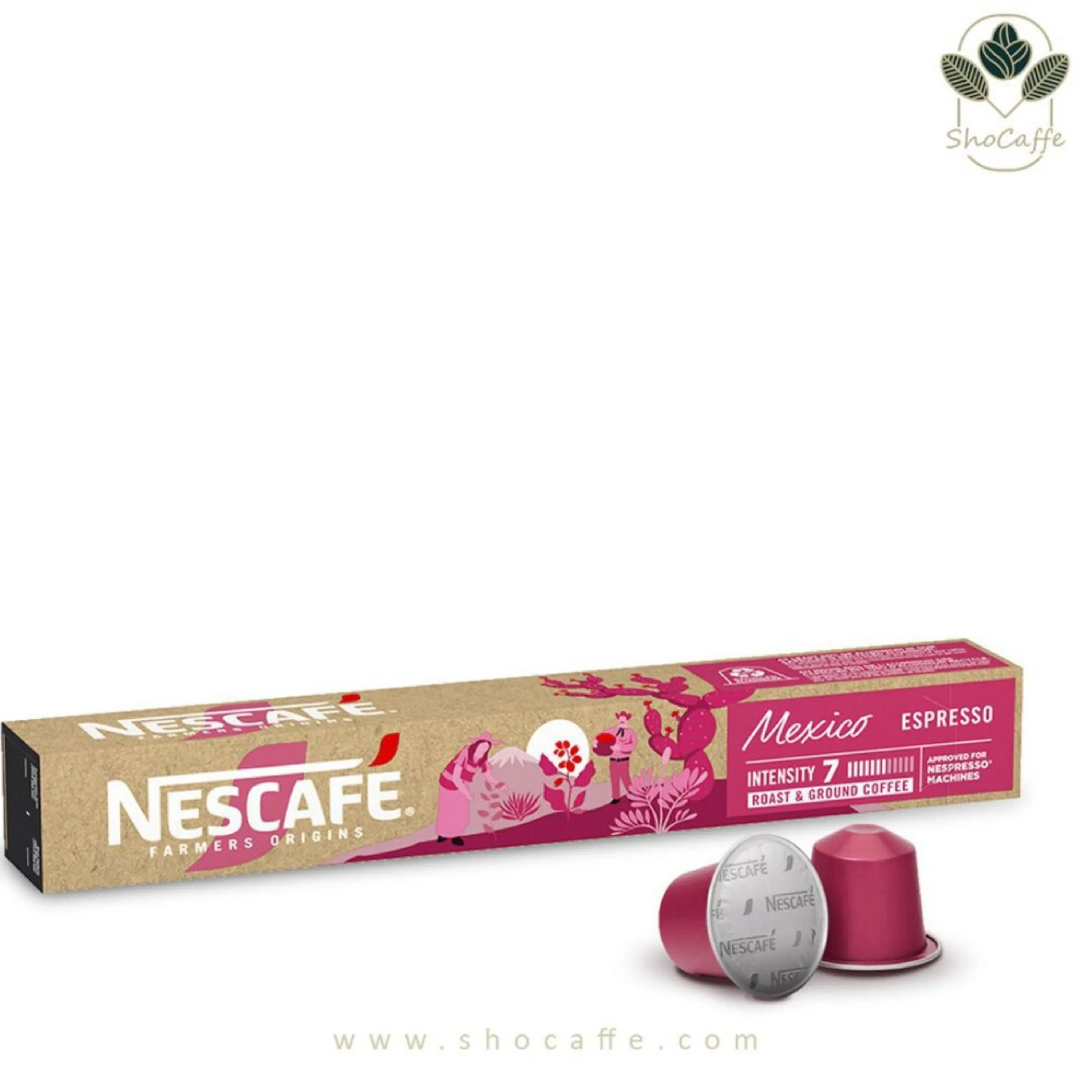کپسول قهوه نسپرسو مدل نستله مکزیکو Nescafe Nestle Mexico